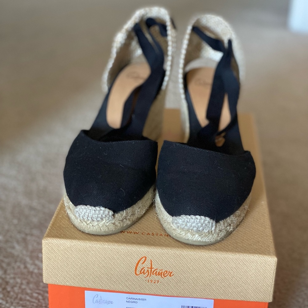 Castaner espadrilles in black